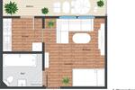 Etagenwohnung Bingen am Rhein - 1 Zimmer, 30 m&sup2;, 83.500&euro; | Angebot:27003774