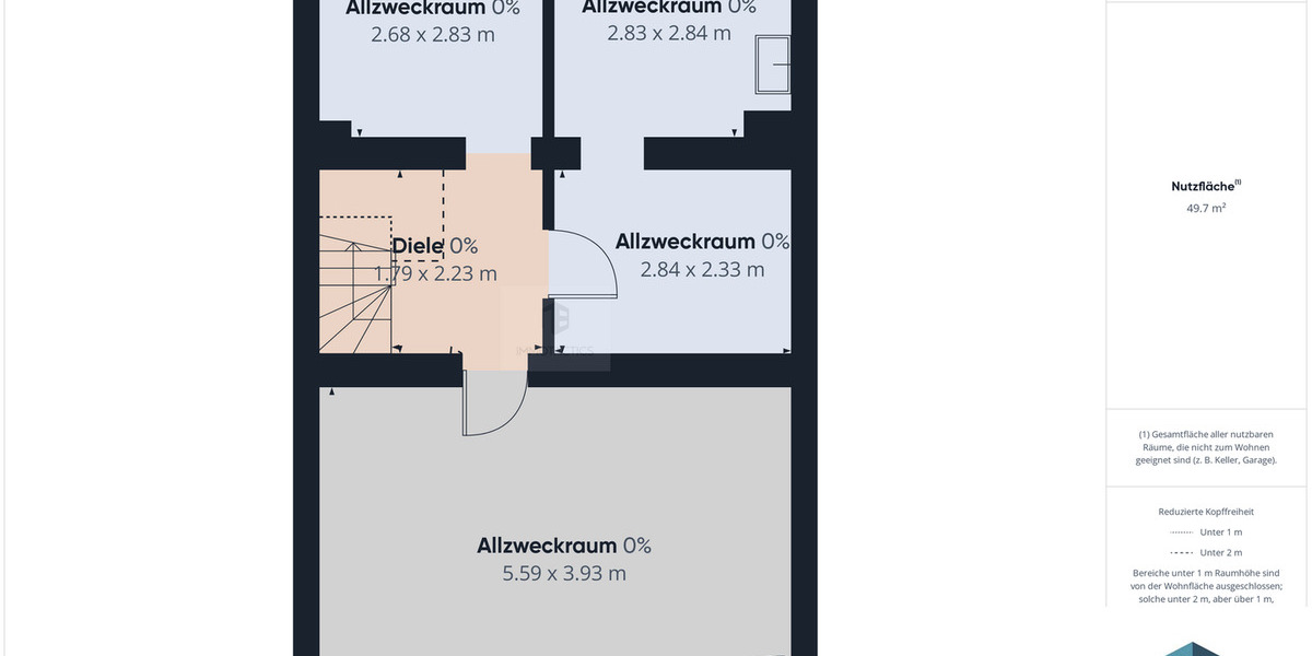 Reihenmittelhaus Wiesbaden Nordenstadt - 6 Zimmer, 93 m&sup2;, 520.000&euro; | Angebot:23957321