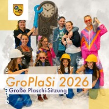Groplasi 2026 - durch die Jahrzehnte | Motto: Eine Reise durch die Jahrzehnte 07.02.2026 Bürgerhaus Falkenstein