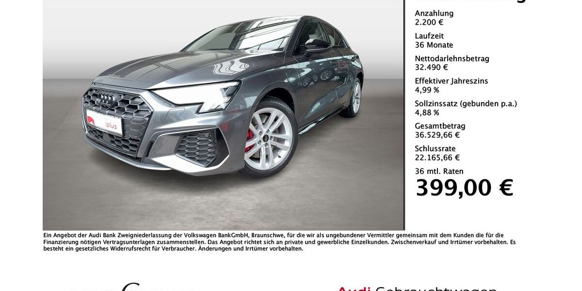 Audi A3 10.146 km 34.690 € Idstein 65510