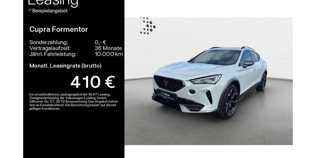 Cupra Formentor 67.398 km 24.690 € Mainz-Kastell (Wiesbaden) 55252