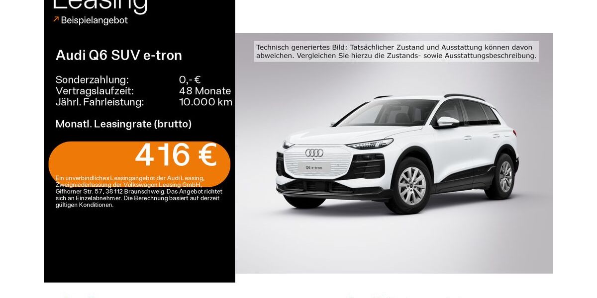 Audi Q6 e-tron 8.919 km 47.980 &euro; Hofheim 65719