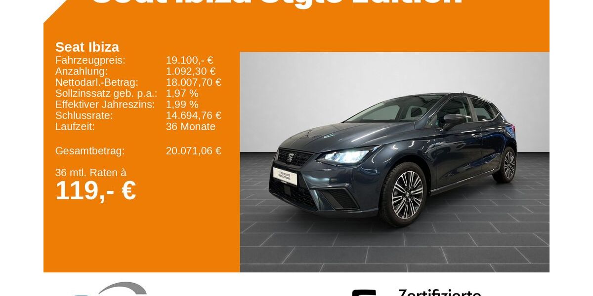 Seat Ibiza 15.186 km 17.990 &euro; Bingen / Rhein 55411