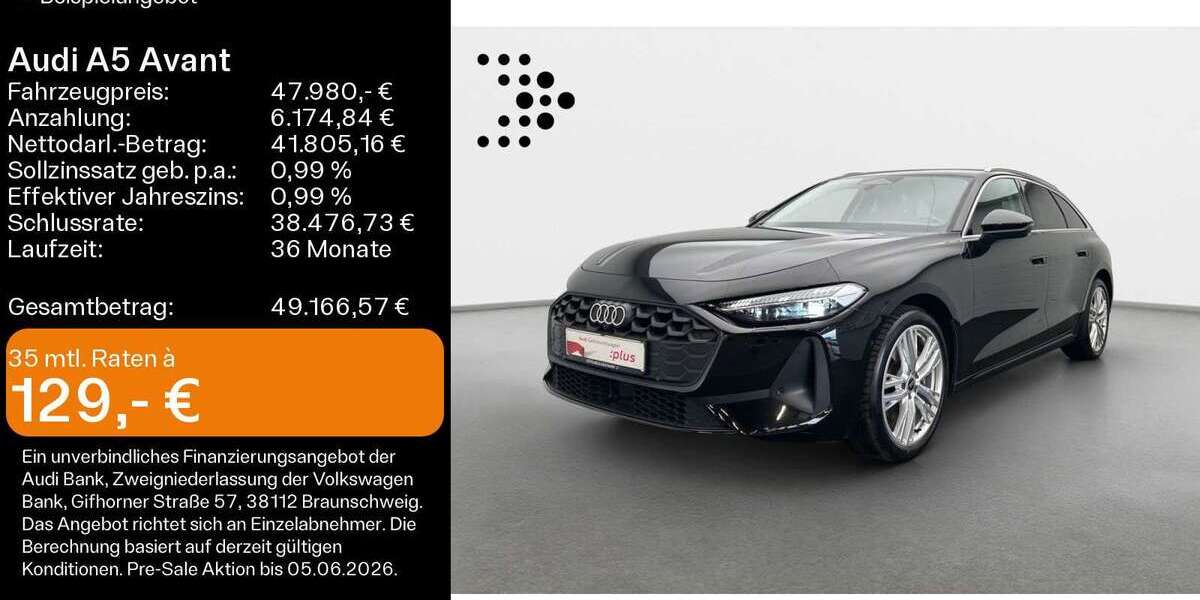 Audi A5 29.504 km 47.980 &euro; Hofheim 65719