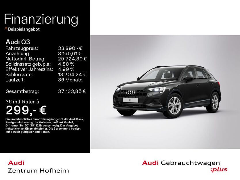 Audi Q3 48.991 km 33.890 € Hofheim 65719