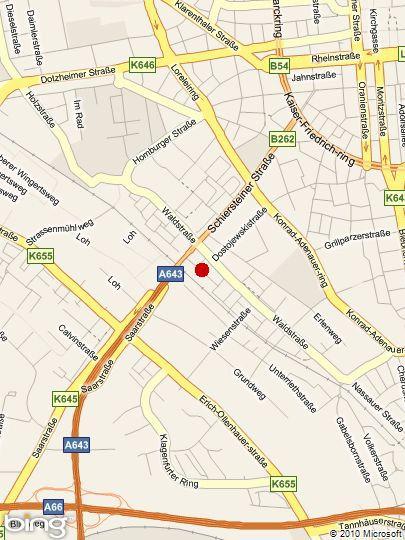 Erdgeschoßwohnung Wiesbaden Biebrich - 2 Zimmer, 54 m&sup2;, 664&euro; | Angebot:26331424