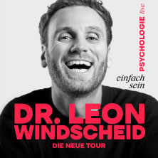 Dr. Leon Windscheid - Einfach sein 02.04.2027 Rheingoldhalle Mainz