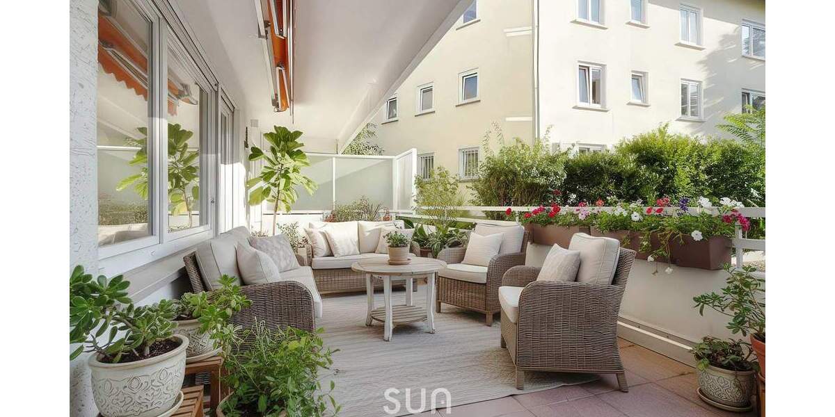 ZUHAUSE MIT CHARME - Lichtdurchflutete Wohnung mit Balkon und Grünblick 2 zimmer