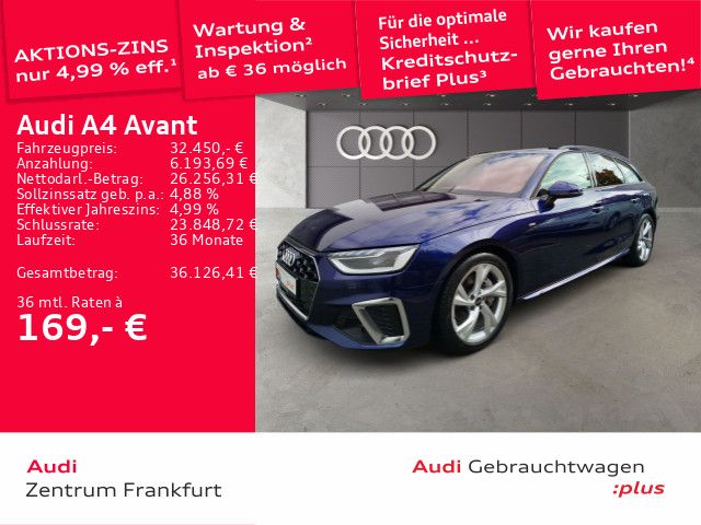 Audi A4 37.006 km 31.250 € Frankfurt am Main 60326