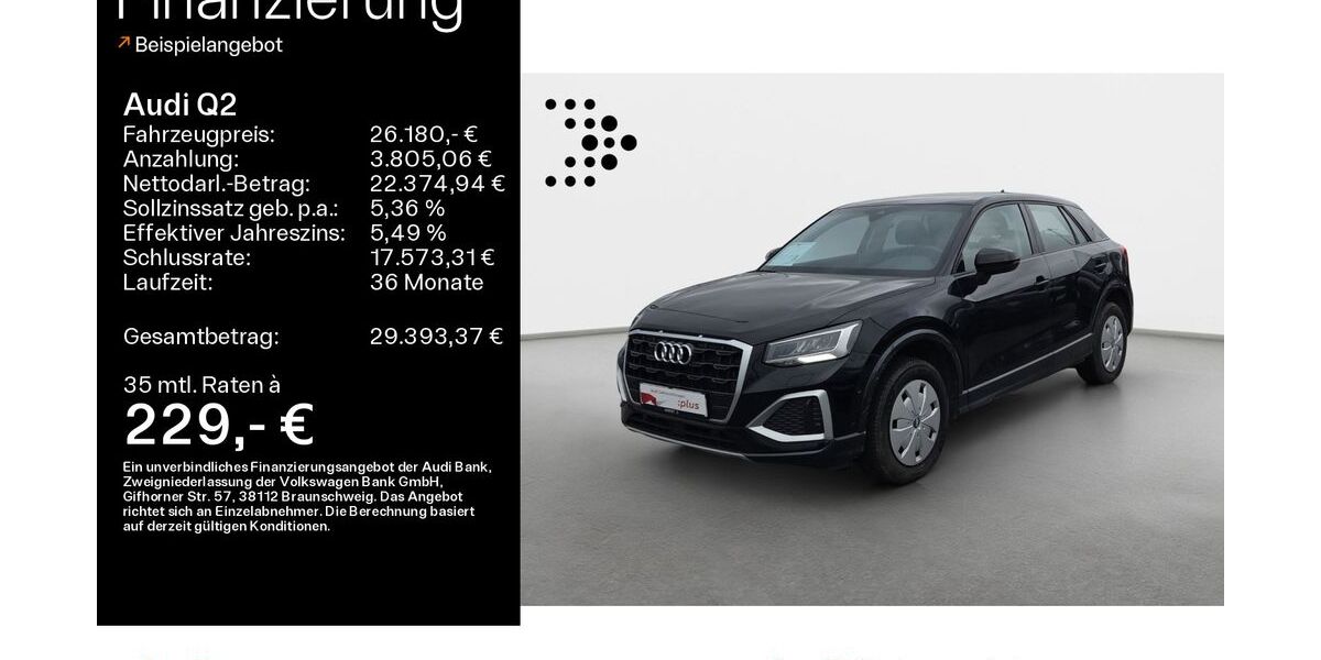 Audi Q2 45.939 km 25.890 &euro; Oberursel 61440