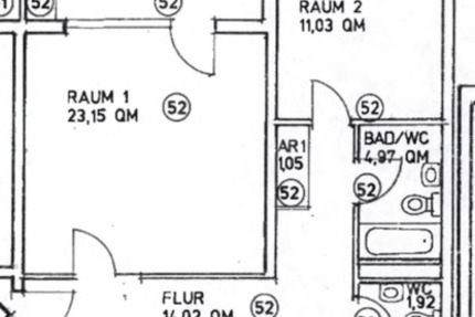 Wohnung Wiesbaden Biebrich - 4 Zimmer, 92 m&sup2;, 370.000&euro; | Angebot:25924208