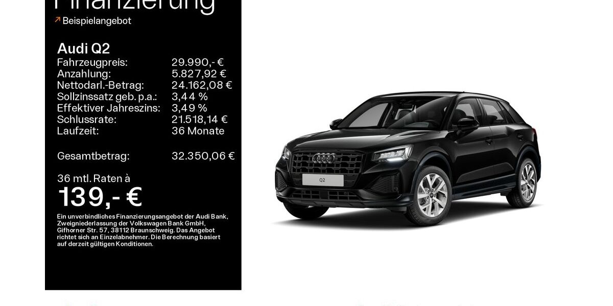 Audi Q2 12.368 km 29.990 &euro; Hofheim 65719
