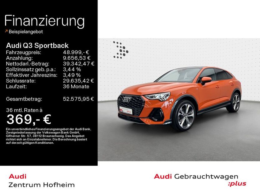 Audi Q3 29.472 km 47.999 € Hofheim 65719