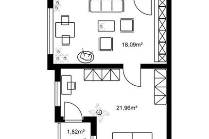 Wohnung Wiesbaden Dotzheim - 2 Zimmer, 56 m&sup2;, 666&euro; | Angebot:25567123