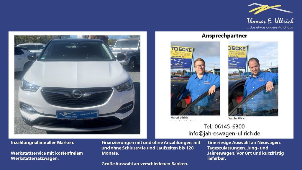 Opel Grandland (X) 55.300 km 17.900 &euro; Rüsselsheim 65428