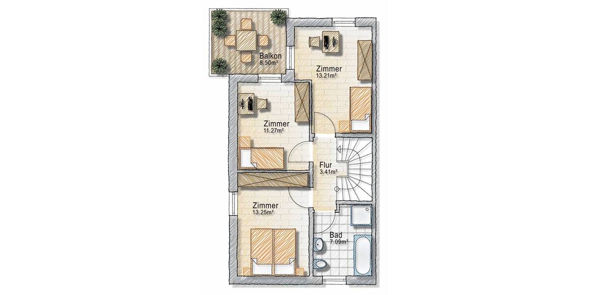 Doppelhaushälfte Königstein im Taunus / Schneidhain Schneidhain - 5 Zimmer, 134 m&sup2;, 991.900&euro; | Angebot:25773439
