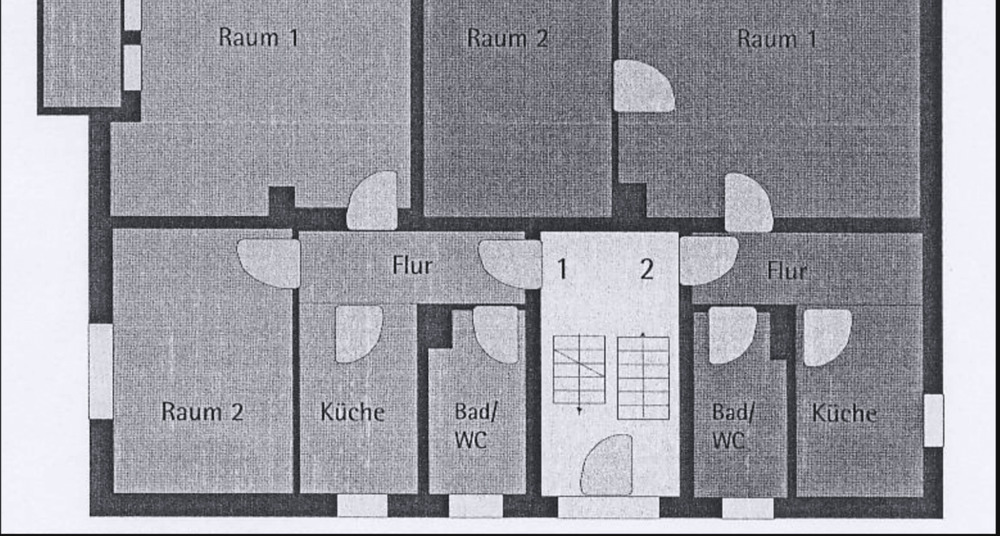 Etagenwohnung Wiesbaden Südost - 2 Zimmer, 51 m&sup2;, 236.000&euro; | Angebot:26826260