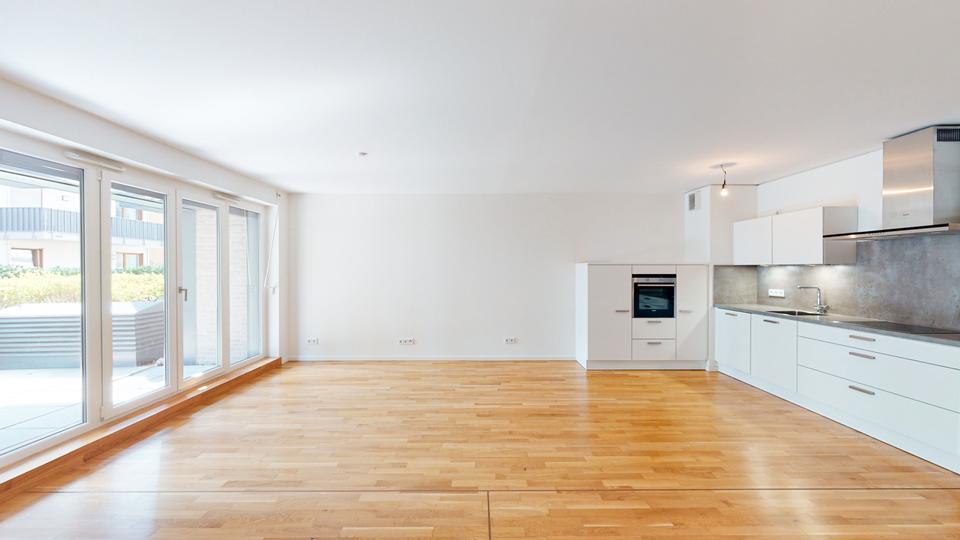 Erdgeschoßwohnung Frankfurt am Main Gallus - 3 Zimmer, 98 m&sup2;, 1.616&euro; | Angebot:25104422