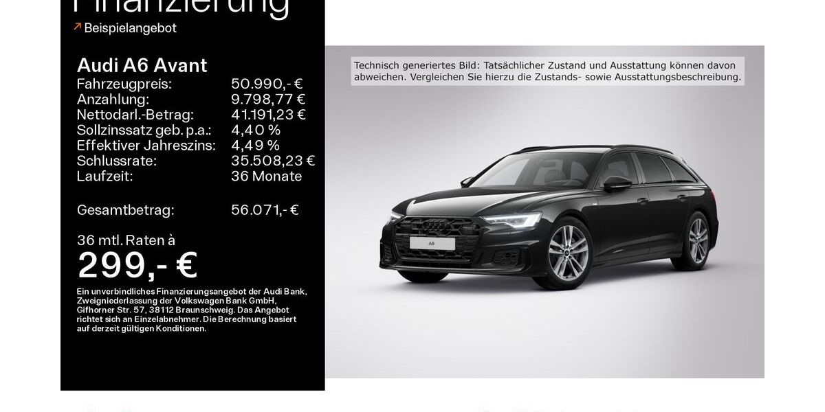 Audi A6 29.469 km 50.990 € Hofheim 65719