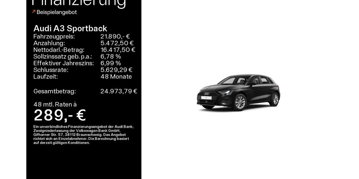 Audi A3 14.500 km 21.280 &euro; Oberursel 61440