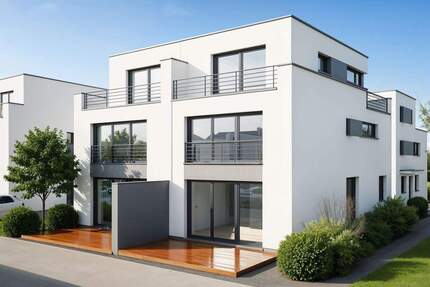 ***Zeitlos modern: Neubau-Doppelhaushälfte im Bauhaus-Stil in Bodenheim*** 5 zimmer