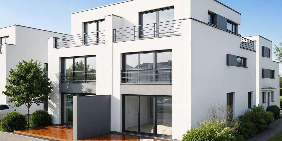 ***Zeitlos modern: Neubau-Doppelhaushälfte im Bauhaus-Stil in Bodenheim*** 5 zimmer