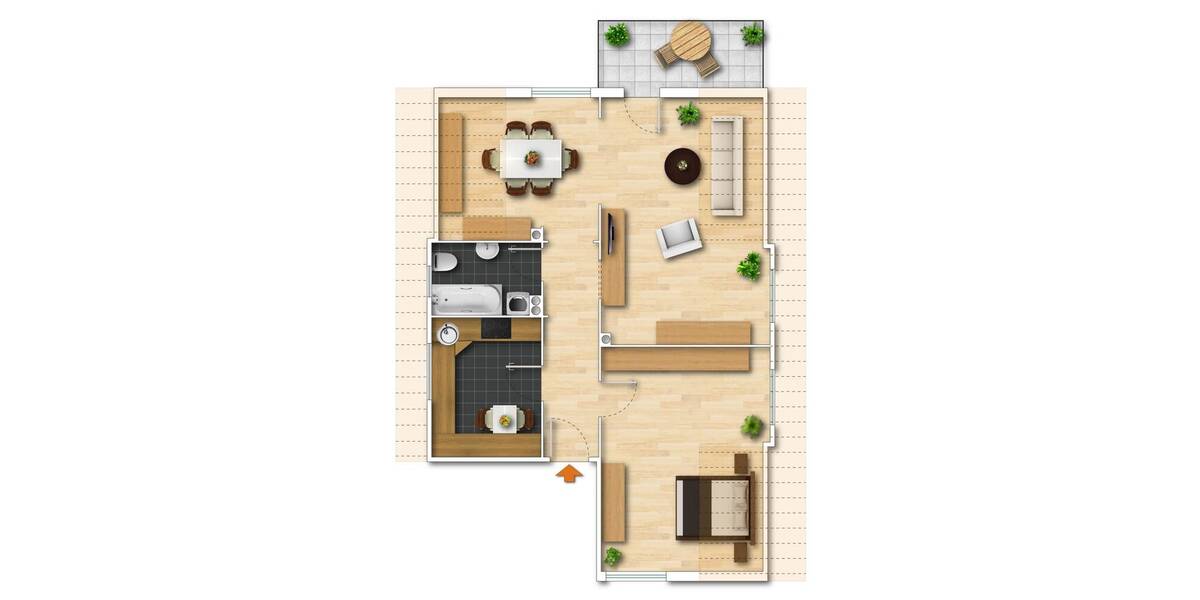 Etagenwohnung Mainz Oberstadt - 3 Zimmer, 72 m&sup2;, 219.000&euro; | Angebot:26438880