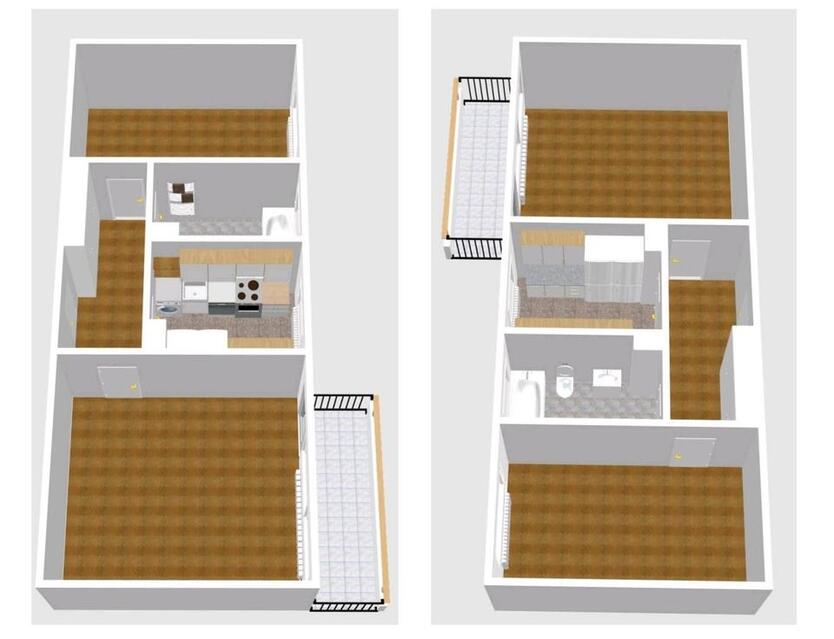 !Schöne, helle 2 ZKBB Wohnung 60m² von Privat!