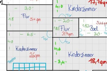 Mainz Laubenheim: 80 m² große OG-Wohnung, kernsaniert 2.5 zimmer