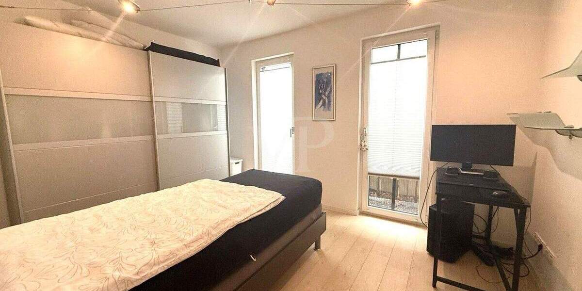 Hochwertige Gartenwohnung mit Westterrasse und Garage 2 zimmer