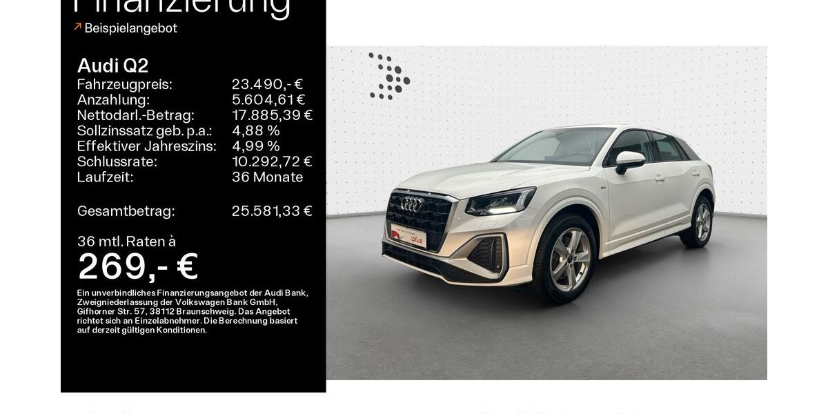 Audi Q2 97.227 km 23.490 &euro; Hofheim 65719