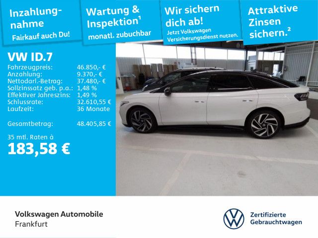 VW ID.7 10.518 km 46.450 € Frankfurt 60326