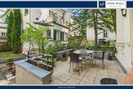Wohnen am Park in seiner schönsten Art - Edle Altbau-Maisonette mit moderner Ausstattung