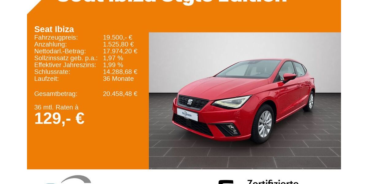 Seat Ibiza 8.341 km 17.400 &euro; Mainz 55129