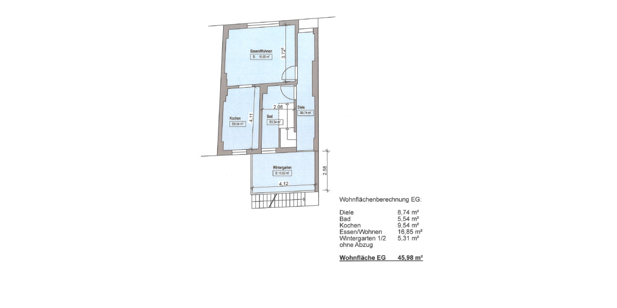 Reihenmittelhaus Rüdesheim am Rhein - 4 Zimmer, 103 m&sup2;, 298.000&euro; | Angebot:23980639