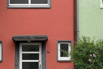 Ein Reihenhaus, das aus der Reihe tanzt