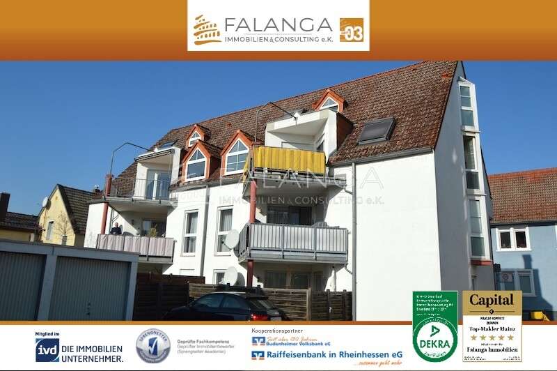 Etagenwohnung Budenheim - 3 Zimmer, 107 m&sup2;, 385.000&euro; | Angebot:25357345