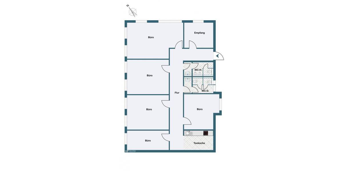 Gewerbeobjekt Eltville am Rhein Martinsthal - 6 Zimmer, 178 m&sup2;, 2.130&euro; | Angebot:26768178