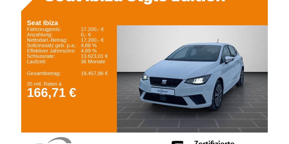 Seat Ibiza 16.178 km 18.200 &euro; Mainz 55129