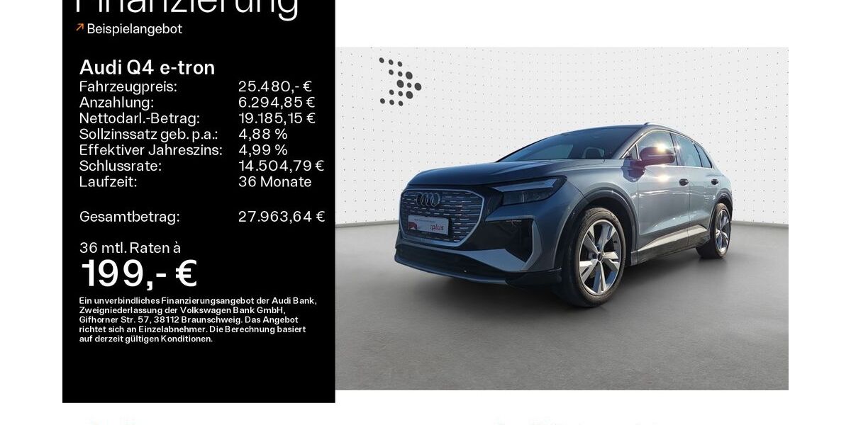 Audi Q4 e-tron 33.379 km 25.480 &euro; Oberursel 61440