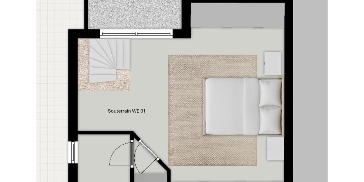 Etagenwohnung Wiesbaden Bierstadt - 2 Zimmer, 80 m&sup2;, 975&euro; | Angebot:25406595