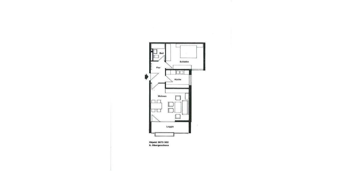 Etagenwohnung Kriftel - 2 Zimmer, 237.000&euro; | Angebot:25916330