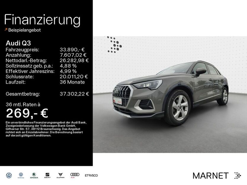 Audi Q3 26.484 km 33.890 € Königstein/Ts. 61462