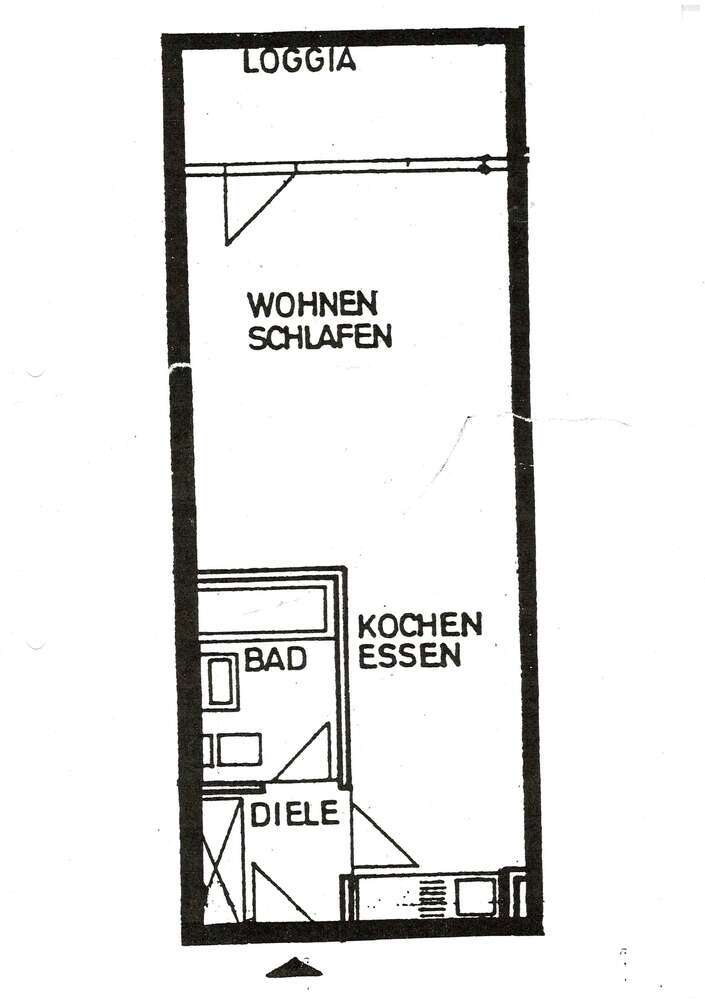 Wohnung zum Kaufen in Wiesbaden 128.800 € 33 m²