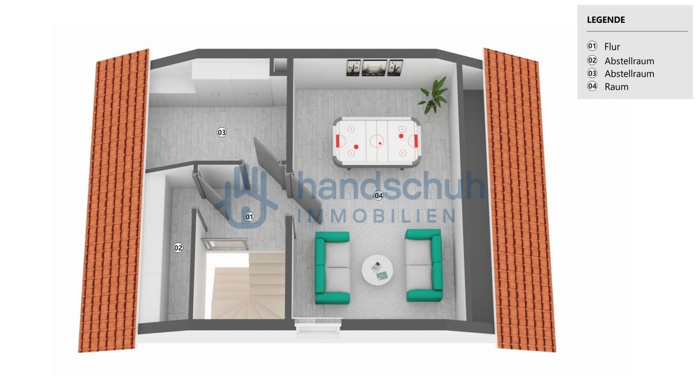 gepflegtes Reihenendhaus mit Garten und Garage in Mainz Lerchenberg - Reihenendhaus Mainz Lerchenberg | Angebot:26418678