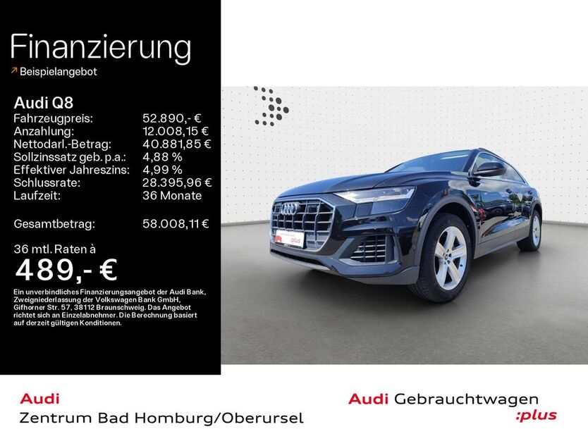 Audi Q8 83.912 km 51.890 € Oberursel 61440