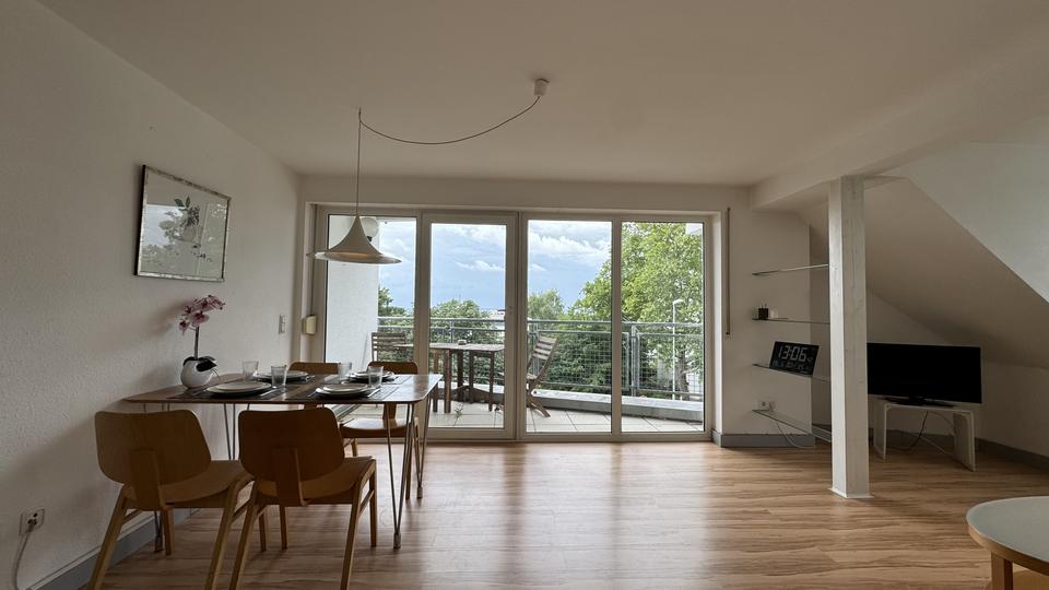 Maisonettenwohnung Wiesbaden Mainz-Amöneburg - 2 Zimmer, 75 m&sup2;, 1.500&euro; | Angebot:26163475