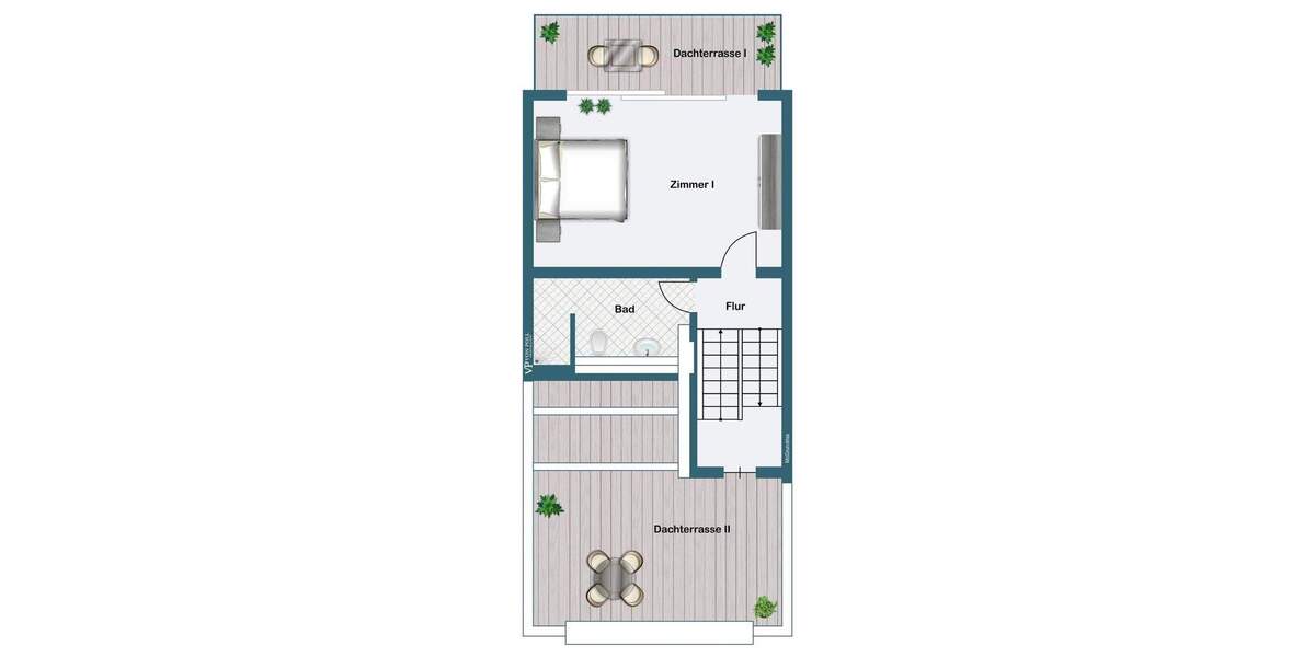 Reihenmittelhaus Frankfurt am Main Hausen - 4 Zimmer, 182 m&sup2;, 3.500&euro; | Angebot:25796137