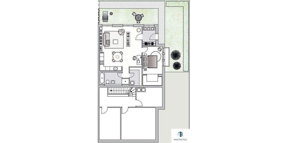Etagenwohnung Bingen am Rhein Bingen - 2 Zimmer, 74 m&sup2;, 349.000&euro; | Angebot:25246736