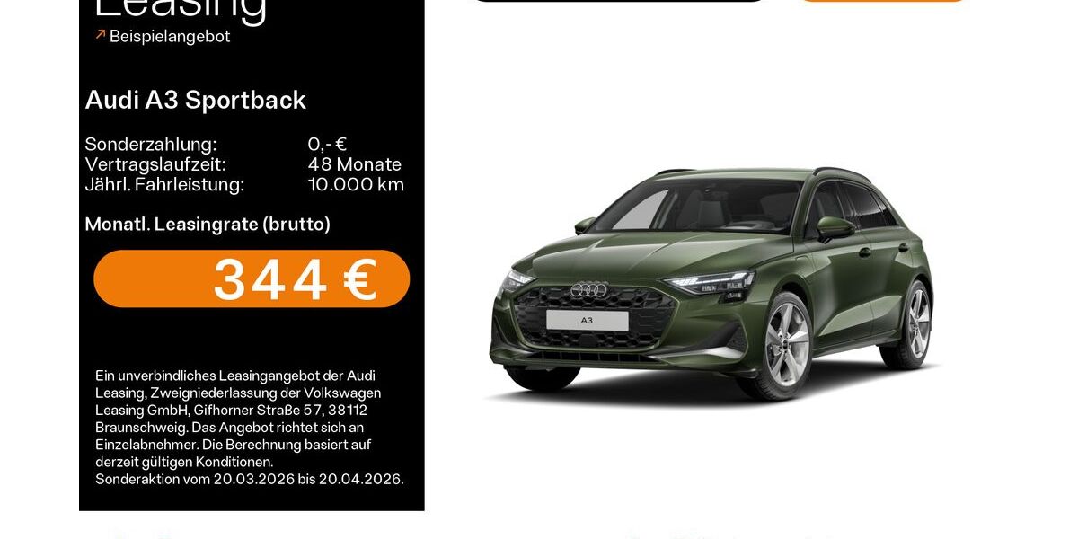 Audi A3 5.893 km 39.990 &euro; Hofheim 65719